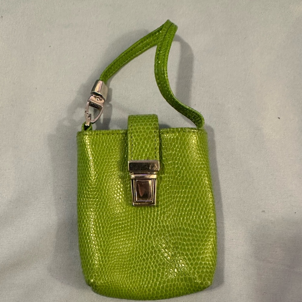 Budd Leather purse keychain holder